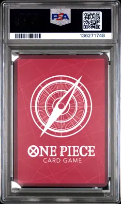2022 ONE PIECE OP01-ROMANCE DAWN ALTERNATE ART #001 RORONOA ZORO PSA 9 - Image 2