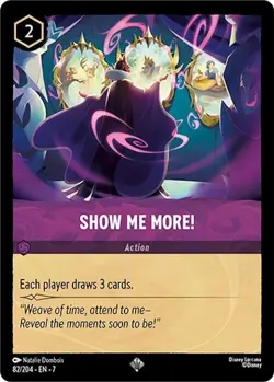 Disney Lorcana TCG - Archazia's Island - Show Me More! - 82/204 - Image 1