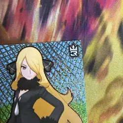 CARD POKEMON MASTER JOURNEYS 3R #E03 CYNTHIA 2023 TCG Foil Variant - Image 3