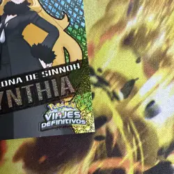 CARD POKEMON MASTER JOURNEYS 3R #E03 CYNTHIA 2023 TCG Foil Variant - Image 5