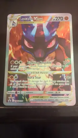 Lucario VSTAR SWSH291 SWSH: Sword & Shield Promo Cards Holo - Image 1