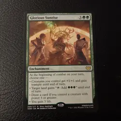MTG Glorious Sunrise #200 Rare Innistrad: Crimson Vow Magic The Gathering - Image 1
