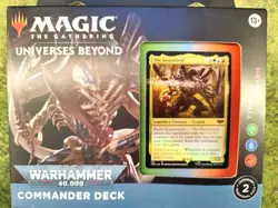 TYRANID SWARM COMMANDER DECK - MTG WARHAMMER 40K NEW + UNOPENED - Image 2