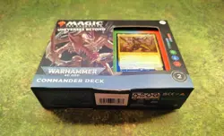 TYRANID SWARM COMMANDER DECK - MTG WARHAMMER 40K NEW + UNOPENED - Image 3