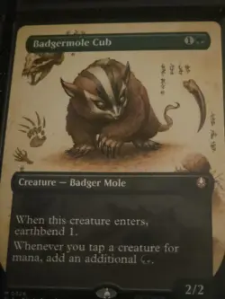 Badgermole Cub (Borderless) Avatar: The Last Airbender Regular - Image 1