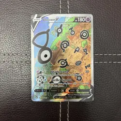 Pokemon TCG - Unown V - 177/195 - Silver Tempest - NM Alternative Art (2022) - Image 1