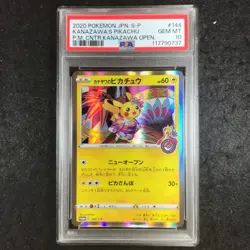 JAPANESE PSA 10 Kanazawa's Pikachu - 144/S-P - Pokemon Center Opening Promo 737 - Image 1