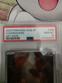 PSA 10 Charizard SAR 201/165 Charmander Charmeleon Set Pokemon Card 151 Japanese - Image 2