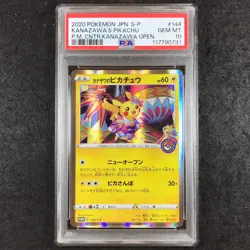JAPANESE PSA 10 Kanazawa's Pikachu - 144/S-P Kanazawa Pokemon Centre Promo 731 - Image 1