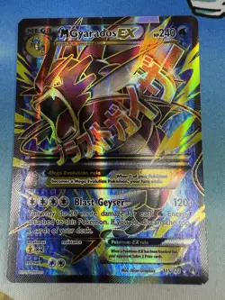 M Gyarados EX 115/122 XY Breakpoint Mega Full Art 2016 Pokemon Card - Image 1