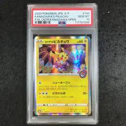 JAPANESE PSA 10 Kanazawa's Pikachu - 144/S-P - Pokemon Center Opening Promo 096 - Image 1