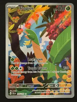 Tropius 195/193 - Paldea Evolved - Illustration Rare - Pokemon TCG - NM - Image 1