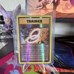 Pokemon Charizard Spirit Link Trainer Evolutions 75/108 Reverse Holo Uncommon - Image 1