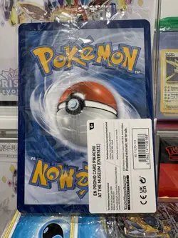 Pokemon TCG Pikachu at the Museum Promo NEW SEALED 🇺🇸🦅US SELLER 🇺🇸🦅 - Image 2