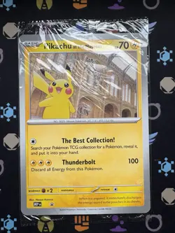 Pokemon TCG Pikachu at the Museum Promo NEW SEALED 🇺🇸🦅US SELLER 🇺🇸🦅 - Image 3
