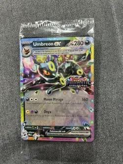 Pokemon Umbreon ex 60/131 Prismatic Evolutions Stamped Surprise Box Promo Sealed - Image 1