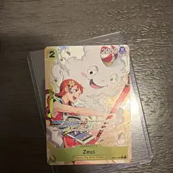Zeus (Alternate Art) OP11-106 A Fist of Divine Speed Foil One Piece - Image 1