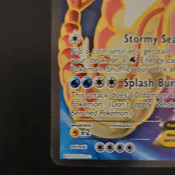 Pokemon Gyarados EX Ultra Rare Holo BREAKpoint 114/122 Basic Dragon Card - Image 5