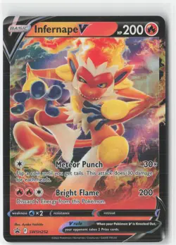 Infernape V Promo SWSH: Sword & Shield Promo Cards SWSH252 NM - Image 1