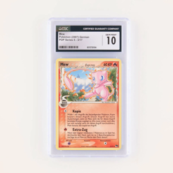 2007 Pokemon German POP Series 5 3/17 Mew Delta Species Trading Card CGC 10 - Image 1