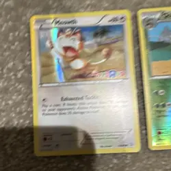 Pokemon TCG 2016 Card Lot 10 Meowth Quilladin Seel Krabby Porygon Holo Regular - Image 2