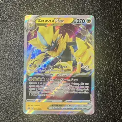 Pokemon TCG Zeraora VSTAR 055/159 2023 Crown Zenith Ultra Rare Card - NM - Image 1
