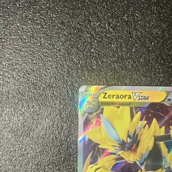 Pokemon TCG Zeraora VSTAR 055/159 2023 Crown Zenith Ultra Rare Card - NM - Image 2