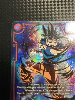 Son Goku SCR* Alt Art FB01-139 Secret Rare Dragon Ball Fusion World Card English - Image 2