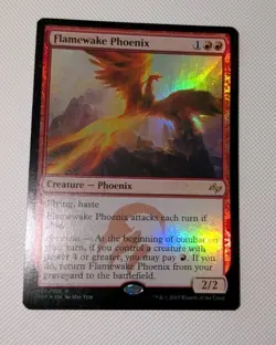 MTG *FOIL* Fate Reforged Rare FLAMEWAKE PHOENIX NM - Image 1