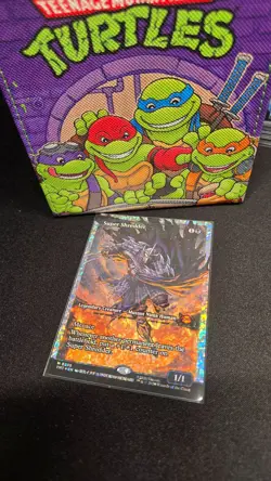 MTG Super Shredder Showcase Teenage Mutant Ninja Turtles 0295 Fracture Foil - Image 1
