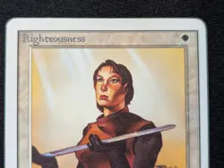 Righteousness - Unlimited - NM - MTG - Magic the Gathering - White - Instant - Image 3
