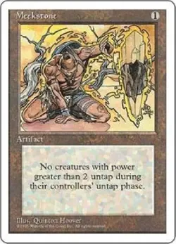 MTG - 4th Edition 3x Meekstone! Moderately Played! FREE SHIPPING! - Image 1