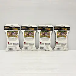 Evolving Skies 4x Sleeved Booster Blister Pack Art Set - Pokemon - Sealed - Image 2