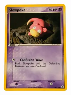 Slowpoke - 80/112 EX Fire Red & Leaf Green 2004 - Vintage - Pokemon TCG - Image 1