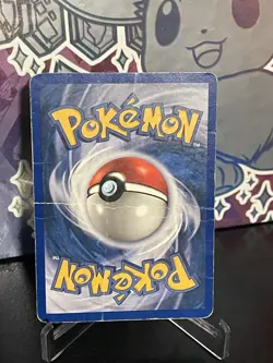 Meganium 18/165 Reverse Holo Expedition Pokemon Vintage Damaged - Image 3