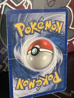 Meganium 18/165 Reverse Holo Expedition Pokemon Vintage Damaged - Image 5