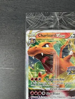 Pokemon Brilliant Stars Charizard VSTAR 018/172 Regular + Jumbo SEALED !🔥 - Image 2