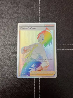 Pokemon TCG - Cheren's Care - 177/172 - Brilliant Stars - NM Secret Rare (2022) - Image 1