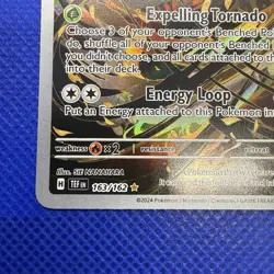 Pokemon SV SV05 Temporal Forces Shiftry 163/162 Illustration Rare IR NM - Image 5