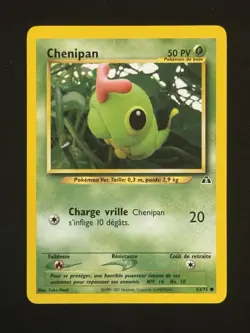 Carte Pokemon Chenipan 53/75 Neo Discovery Unlimited Wizards Fr - Image 2