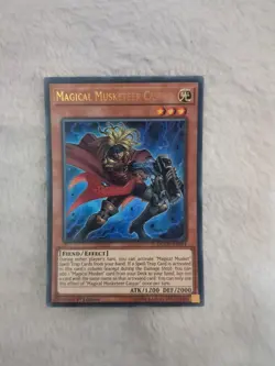 YUGIOH MAGICAL MUSKETEER CASPAR ULTRA RARE DUOV-EN071 1ST EDITION - Image 1