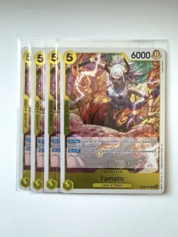 Yamato EB03-057 x4 PLAYSET Extra Booster: One Piece Heroines Edition Foil - Image 1