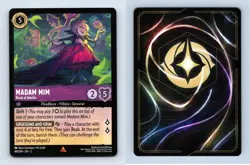 Madam Mim #48/204 Lorcana Rise Of The Floodborn 2023 Disney Rare TCG - Image 1