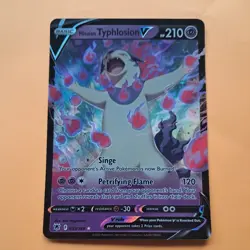 Hisuian Typhlosion V 053/189 Astral Radiance Holo Rare Pokemon Cards Swsh Mint - Image 1