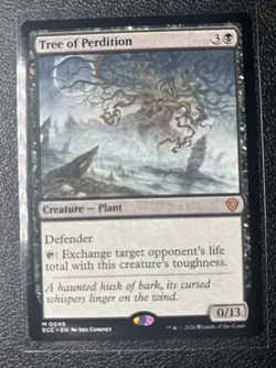 ~ Tree of Perdition ~ NM ~ Commander: Lorwyn Eclipsed ~ MTG ~ - Image 1
