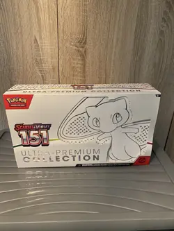 Pokemon 151 Ultra Premium Collection UPC Empty box with accessories NO CARDS - Image 1