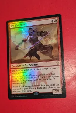 MTG *FOIL * Dragons of Tarkir Rare IRE SHAMAN NM - Image 1