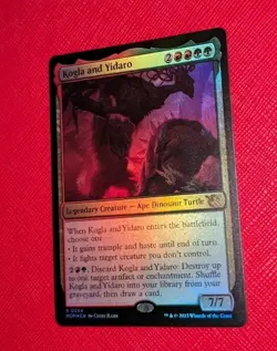 MTG *FOIL *March of the Machines Rare KOGLA AND YIDARO NM - Image 1