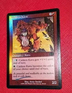 MTG *FOIL * Planeshift Common CALDERA KAVU SP - Image 1