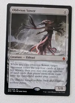 MTG Battle for Zendikar Mythic OBLIVION SOWER NM - Image 1